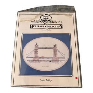 Heritage Collection ©1991 Tower Bridge Cross Stitch Pattern Susan Ryder